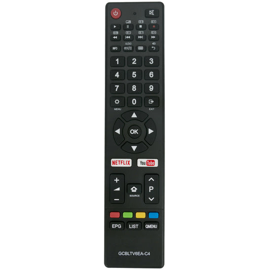 New GCBLTV6EA-C4 Remote Control for CHIQ TV U75G8 U70G8 U50G9 U55G7 U55G6 L43G5