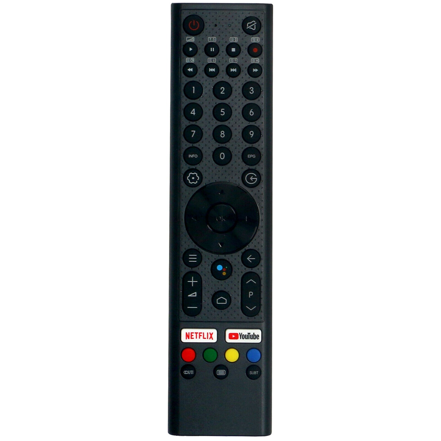 New Remote for CHIQ TV U50H10 U55H10 U43H10 CHANGHONG GOOGLE TV GCBLTVC0GBBT