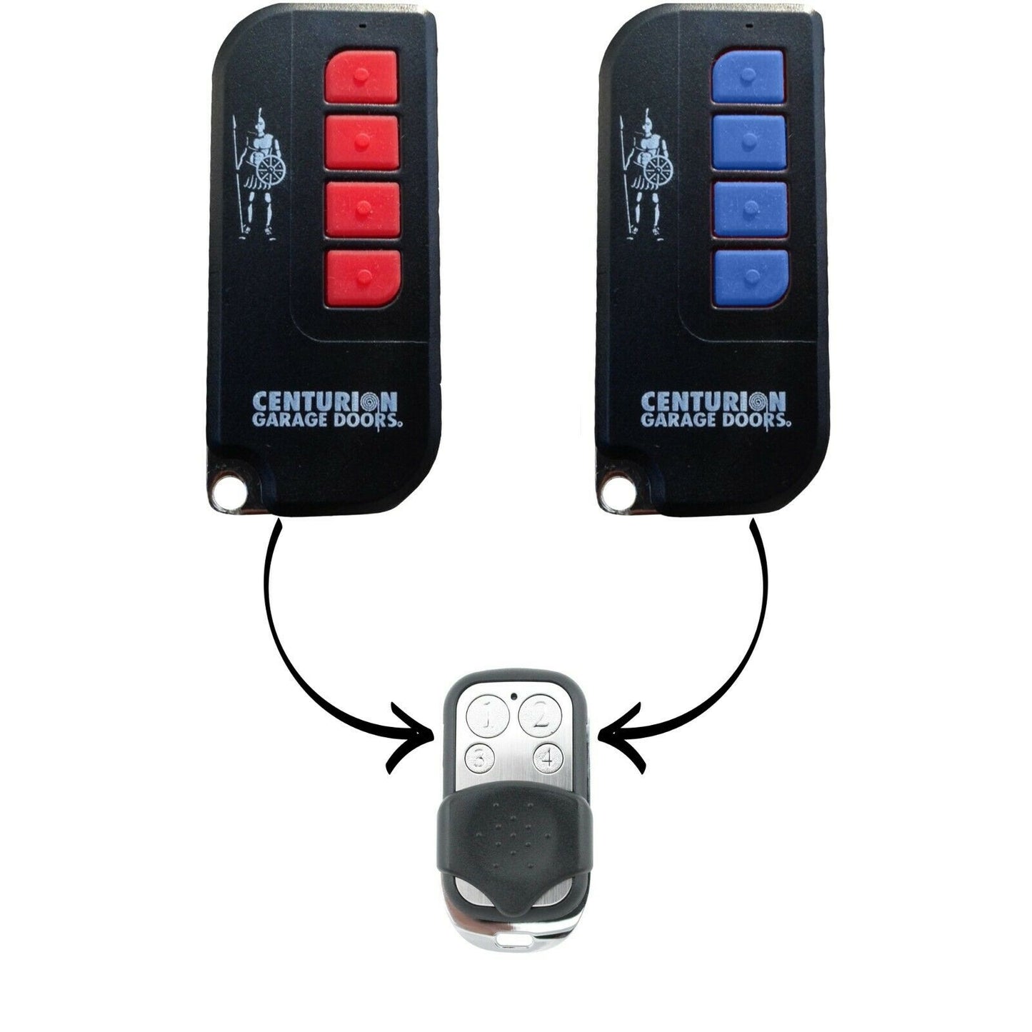 Avanti/Centurion Garage Door Compatible TX4/MPS/DPS/SDO21/12 Remote T Series NEW