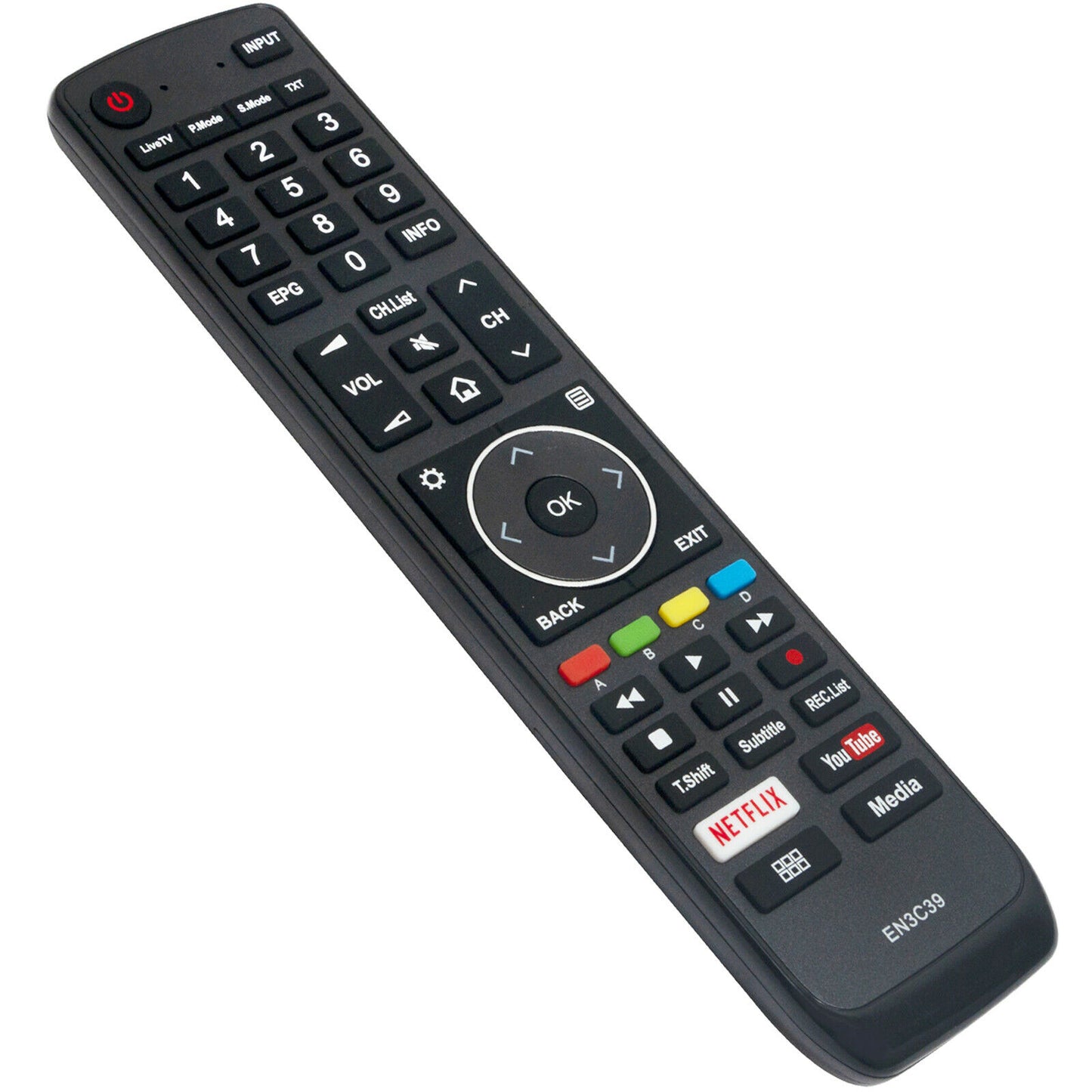 New EN3C39 TV Remote Control for HISENSE 50N7 55N7 65N7 65N8 75N7 75N9 75P7 55PX