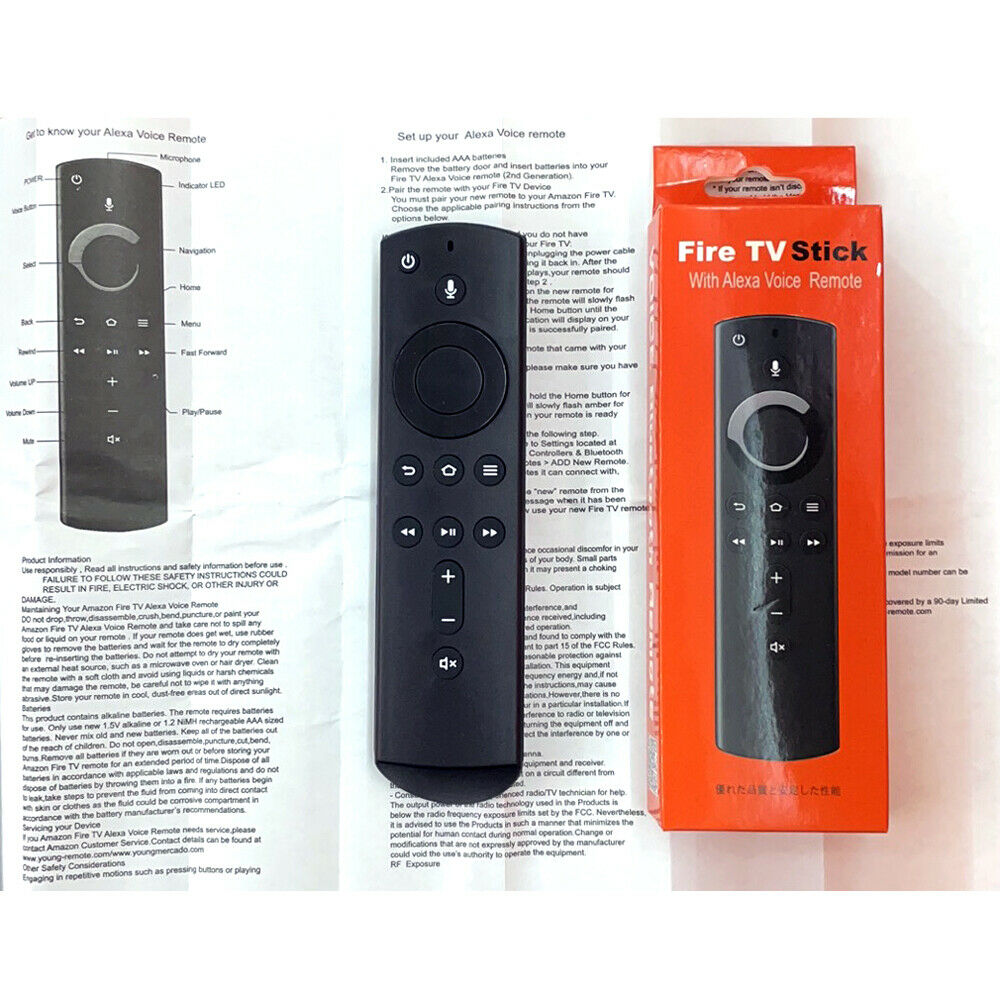 New Replace L5B83H For Amazon 2nd 3rd Gen Fire TV Stick 4K Alexa Voice Remote