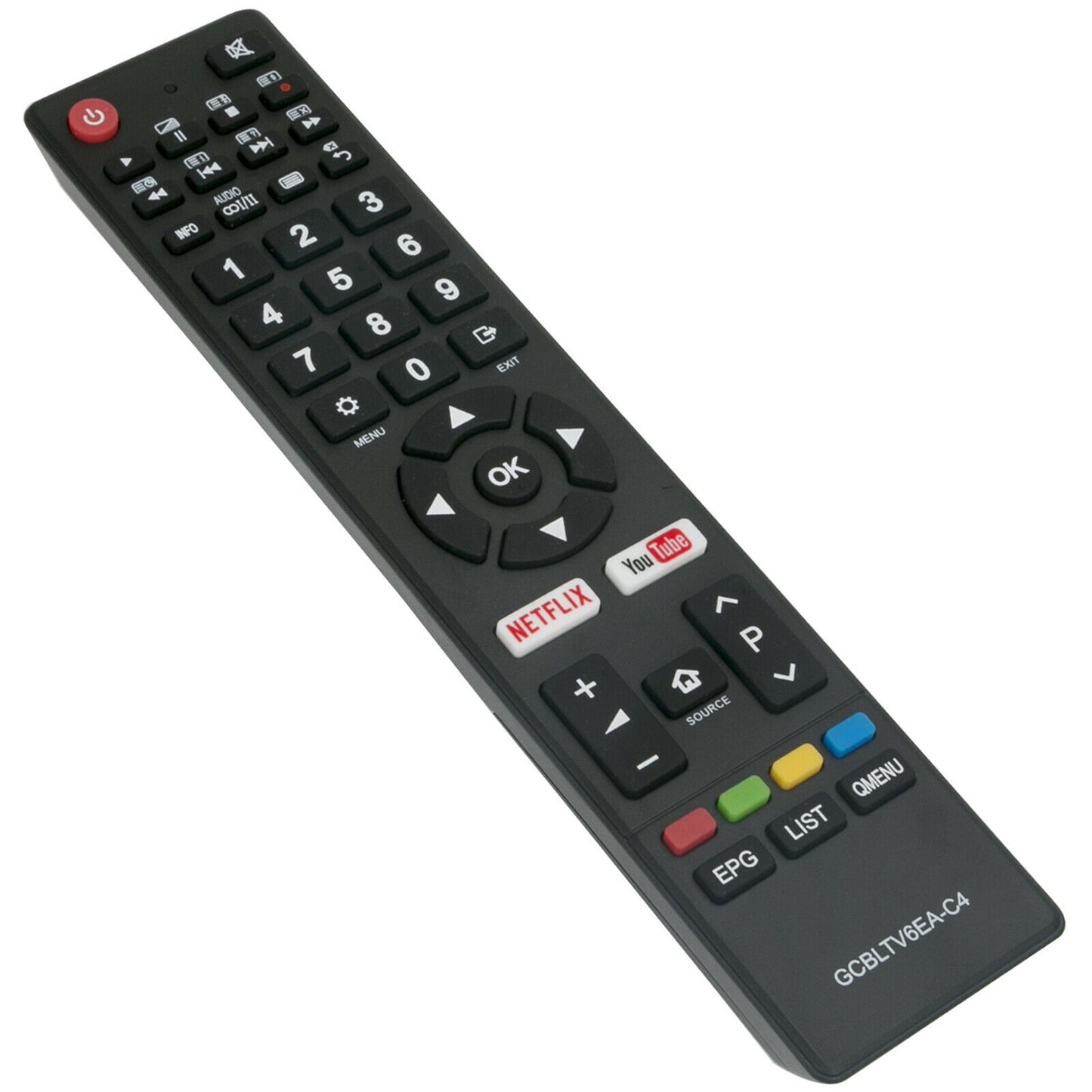 New GCBLTV6EA-C4 Remote Control for CHIQ TV U75G8 U70G8 U50G9 U55G7 U55G6 L43G5